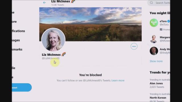 I can't comment on Liz McInnes's tweets