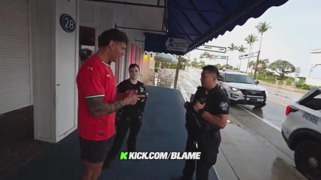 Blame gets the police called on him after Apple pay prank goes wrong