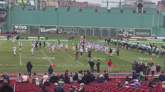 High school football @FENWAY PARK