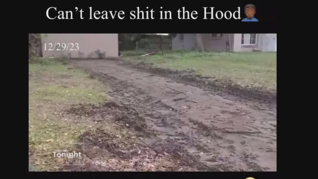 Dey Tooken da Driveway an sheitttt