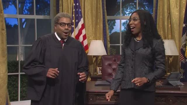 Justice Ketanji Brown Jackson Confirmation Cold Open - SNL