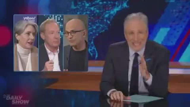 Will AI replace humans in the workforce? Jon Stewart dives into the frightening realities of AI