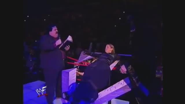  Stone Cold Saves Stephanie From The Undertaker's Unholy Wedding. 