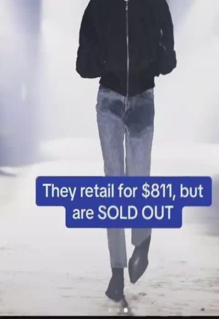 "Pee stain" Jeans Are the New Fashion Trend?