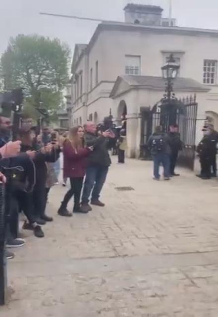 TIKTOK PRANKSTER ARRESTED AT BUCKINGHAM PALACE  TikTok user ymusa18 was arrested after antagonizing a King's Guard and his horse at the Household Cavalry Museum, London. 