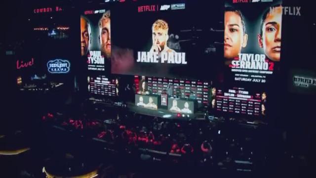 JAKE PAUL GETS BOOED BY THE CROWD AND SNAPS  Jake:   "Hey Dallas, shut the f up.   Y'all keep booing I'll keep doing.    Y’all are f****ing hillbillies. Hey, go milk a cow.  Source: Netflix