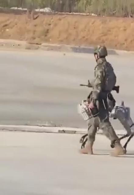 Robot dog, with a machine gun, in China…  What could possibly go wrong?