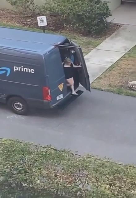 What was she doing in there? Amazon has some explaining to do!