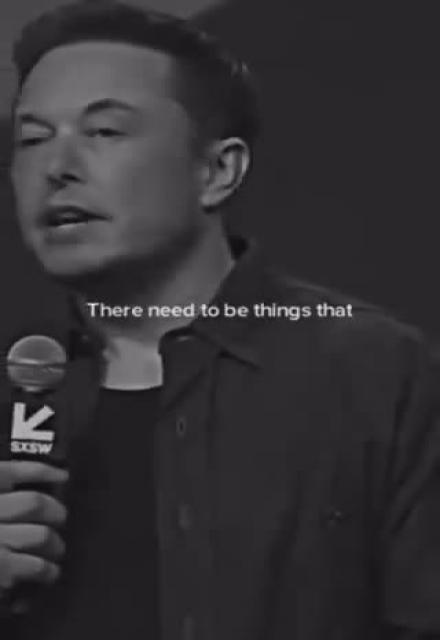 ELON: LIFE CAN'T JUST BE ABOUT SOLVING ONE MISERABLE PROBLEM AFTER THE OTHER