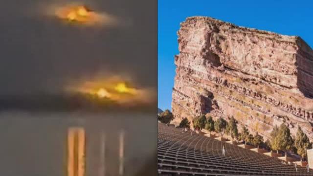  Astonishing UFOs 'As Bright As The Sun' In Canada? Dozens Witness '3 Story' UFO Above Red Rocks 