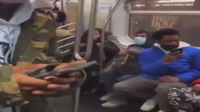 THIS IS THE NY SUBWAY IN 2024  We're not sure how Chucky ended up on the train, but a few have theories of why he remained onboard for a while. 
