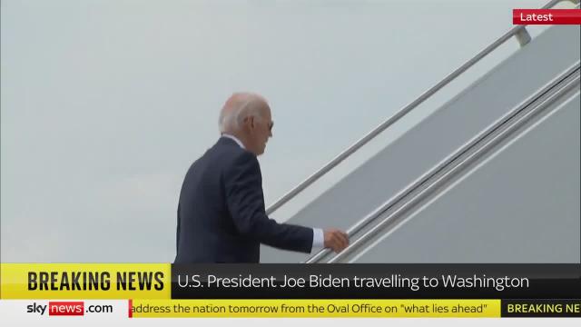 BREAKING: JOE BIDEN IS ALIVE  For the first time since his COVID diagnosis - Biden was filmed heading to Washington.