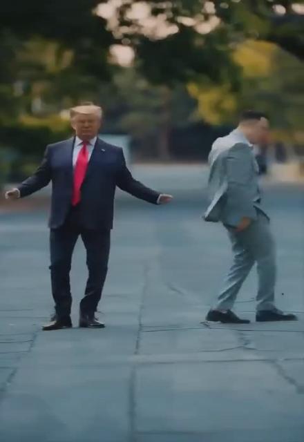 Trump and Elon Disco