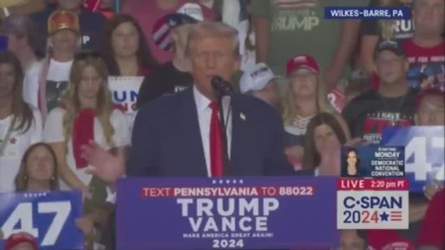 TRUMP: I'M MUCH BETTER LOOKING THAN KAMALA