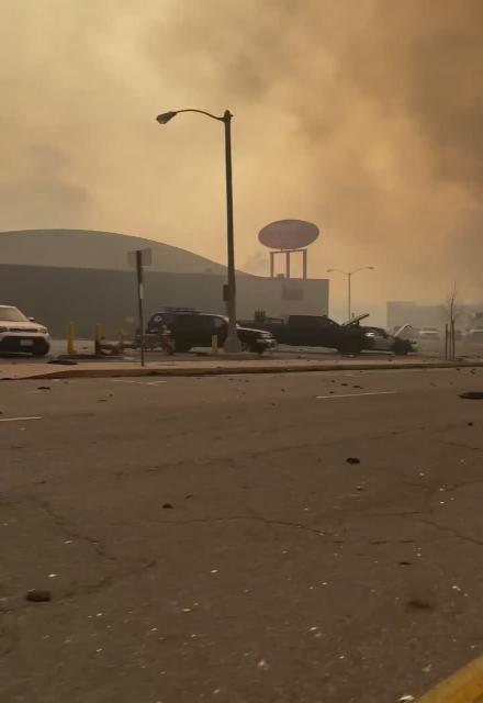 LA fire - Real life is getting pretty scary at this point.