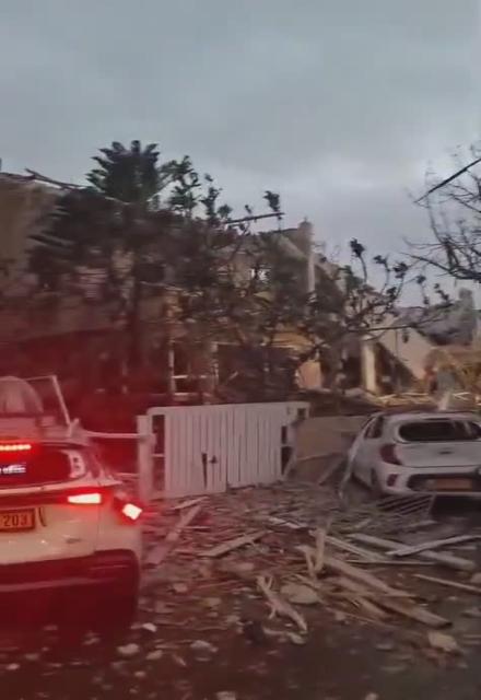 Update: Tel Aviv this morning after several waves of Iranian missile attacks!! Tehran promises more to come!!