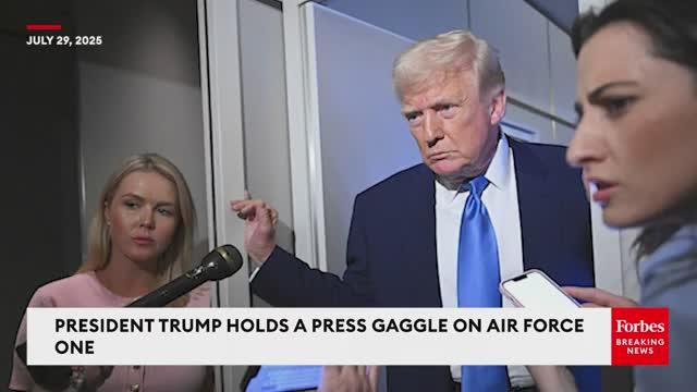 BREAKING NEWS Trump Says Prince Andrew Accuser Virginia Giuffre Was Employee Poached By Epstein