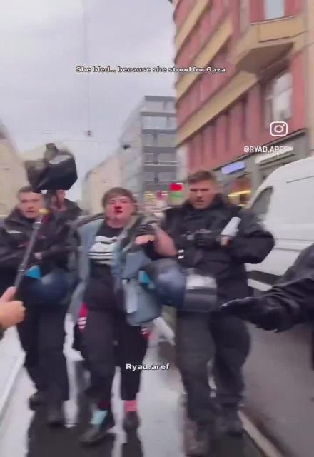 🚨🇩🇪 Meanwhile in Germany   German Police dont mess around when it comes to Pro-Palestine protestors.  The World is so fractured right now.