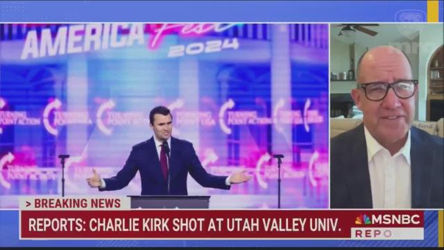 Matthew Dowd on MSNBC is suggesting that Charlie Kirk's "hATe sPeEcH" was the reason he was shot.  He's blaming CHARLIE for getting shot.  ABSOLUTE VILE AND EVIL