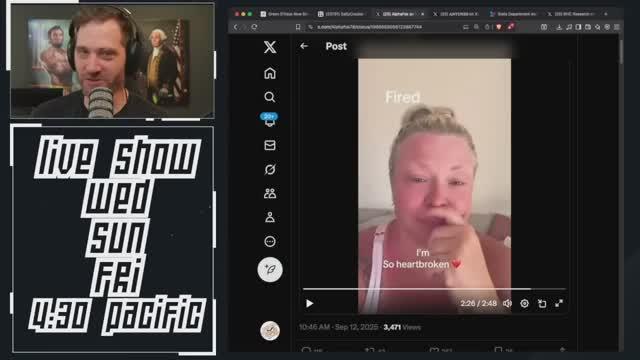 Fired Lefties Film Their Crash Outs After Mocking Charlie Kirk