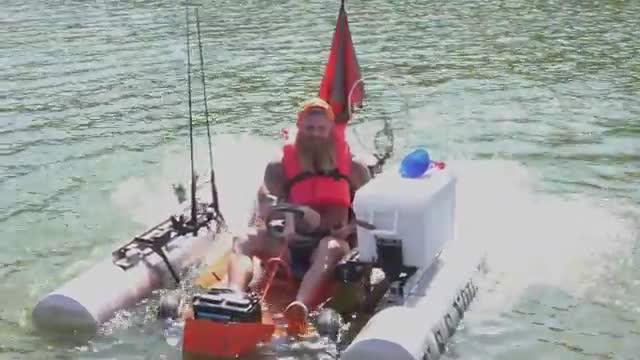 The Boat-Cart is a marvel of aquatic engineering