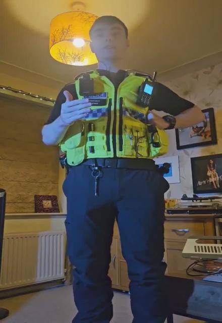 New:- “You’re arresting me & taking me to Harrogate in the Middle of the night over a Tweet”  “Our Hate Crime Team have reviewed it & said there are offences we need to explore”  Yet another unbelievably shocking clip of Keir Starmer’s Gestapo arresting Brits in the middle of the night - the alleged tweet was aimed at Hamas.