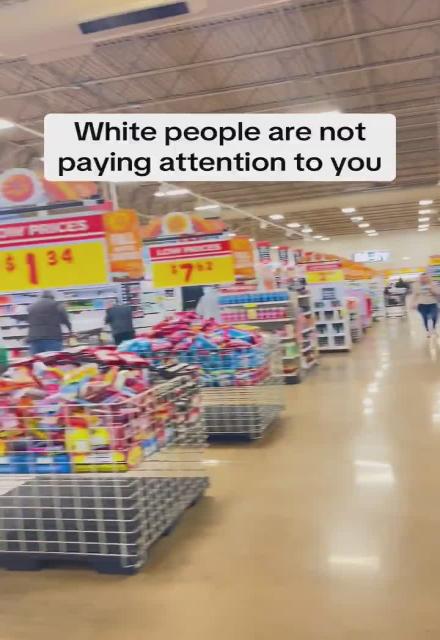 Woman shows off to EBT recipients how easy it is to shoplift in white neighborhoods.   “Easy peasy. Just go to the white neighborhoods.”