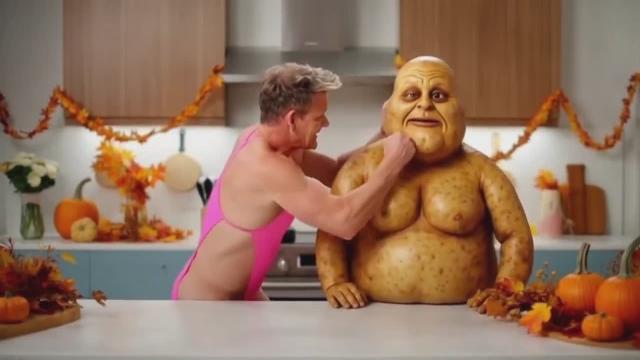 Gordon Ramsey Makes Thanksgiving Turkey