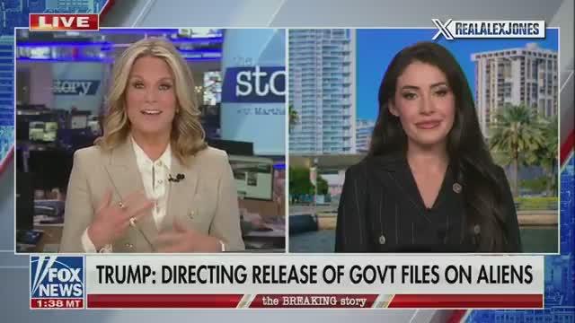 Congresswomen Anna Paulina Luna Tells FOX News, Alex Jones Was Right ... Aliens Are Visiting Earth Via Interdimensional Travel
