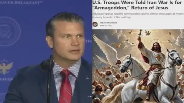 'End Times': U.S. Troops Were Told Iran War Is for Sparking “Armageddon,” Return of Jesus Christ