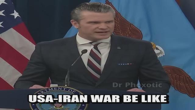 USA-Iran War Be Like