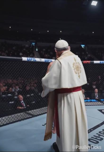 Trump vs The Pope UFC Fight