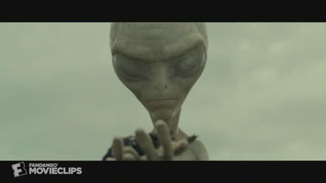 Paul (2011) - Dead Bird Scene - aliens don't want to eat dead birds so they bring them back to life first