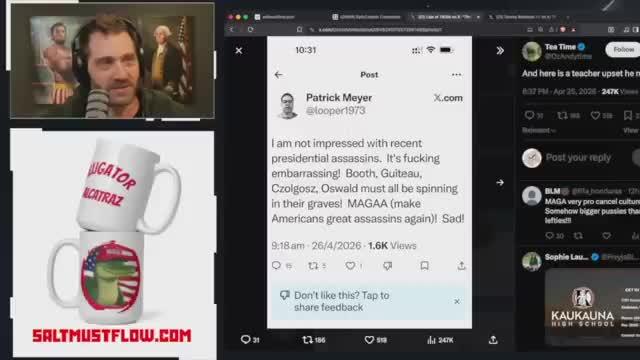  Teachers Post How Sad They Are Last Assassin Missed Trump 