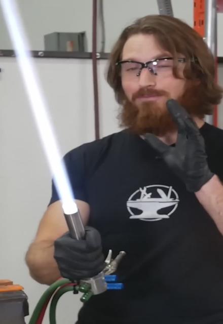 Your dreams of owning a lightsaber just came true - Happy Star Wars Day, May the 4th be with you