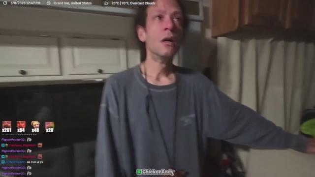 Kick Streamer ChickenAndy confronts SaintTenn for being drunk and belligerent on his sobriety RV