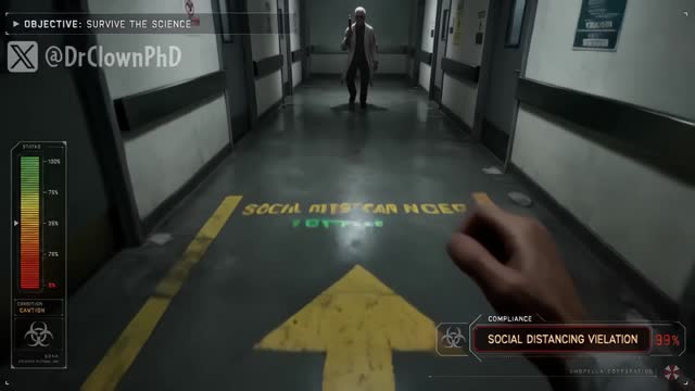 🚨BREAKING: The trailer for a new Resident Evil horror game starring Anthony Fauci just dropped..
