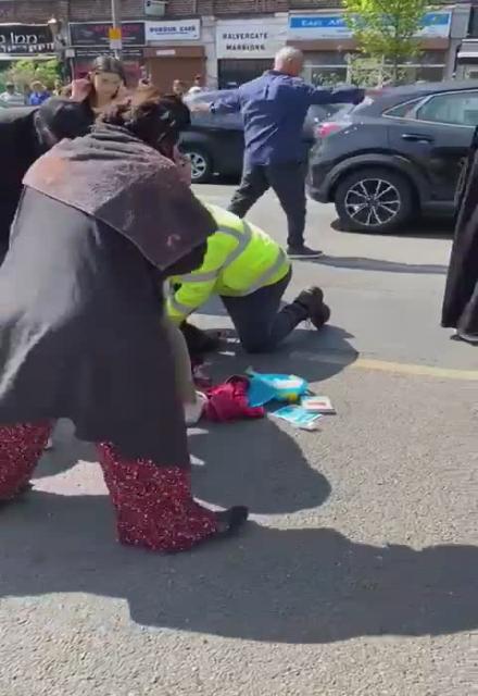66 year old White woman murdered by Somalian in London.