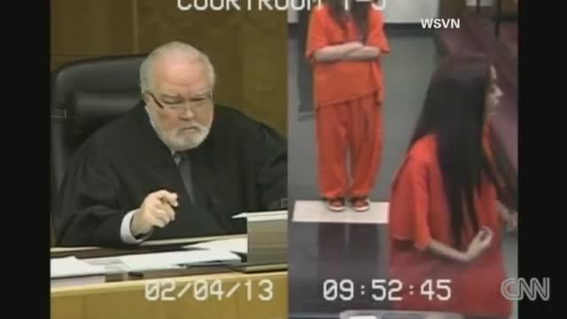 Judge flips out after getting flipped off