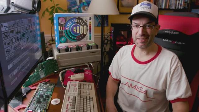 Amazing Amiga with a Video Toaster Makes a $100,000 TV Studio fit on one card with software!  For less than $2550!  