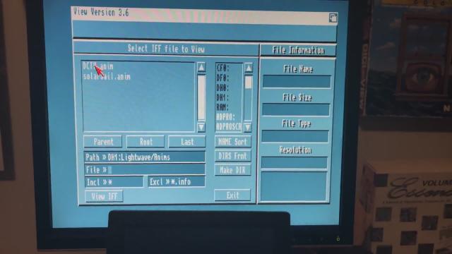 In the Early 90's Proof only Amiga Makes it possible I owned this device. Never got it to do this but