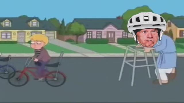 WOW Biden with a Walker is FAST DUDES!