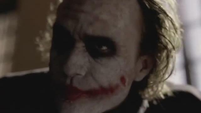 Joker I believe whatever doesn't kill you, simply makes you.....