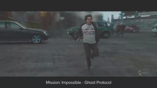 Tom Cruise Running Scenes in Mission Impossible Movies