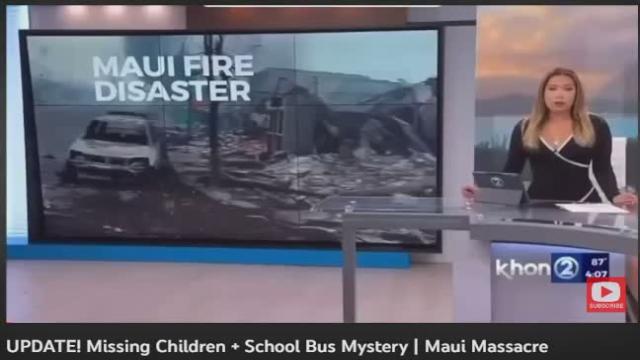 UPDATE! Missing Children School Bus Mystery Maui Massacre