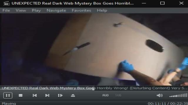 UNEXPECTED Real Dark Web Mystery Box Goes Horribly Wrong! (Disturbing Content) Very Scary!