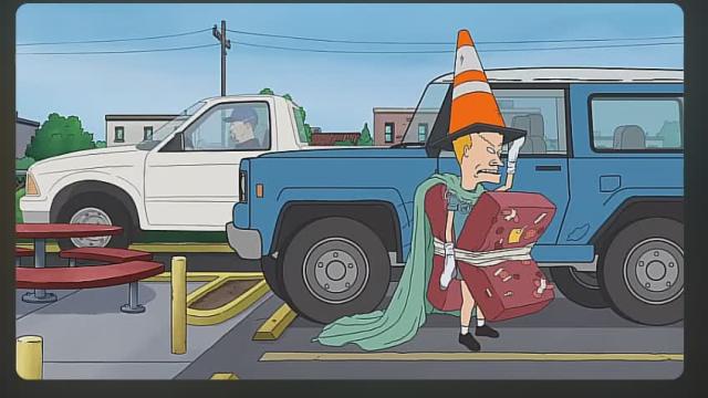Burger Mascots Beavis and Butthead NEW!