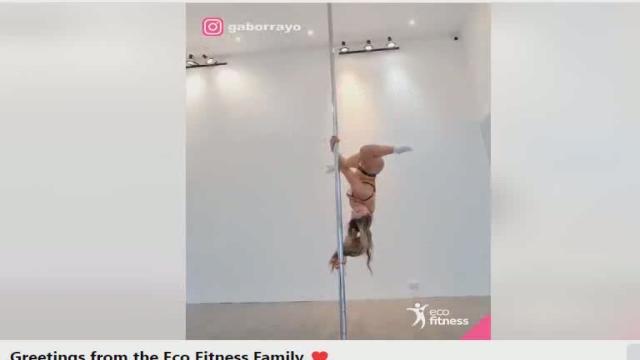 Fitness Pole Dancer