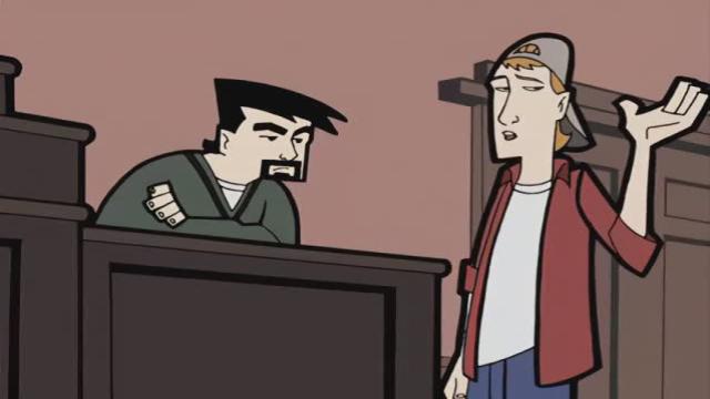 Ai 4k Enhanced Episode of Clerks CARTOON Tv Series - S01e04 4.