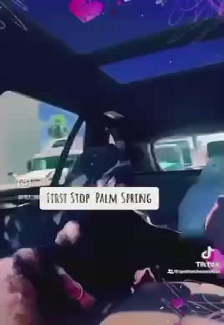 On my way to Palm Springs 